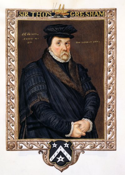 Porträt von Sir Thomas Gresham (ca. 1519-79) aus 